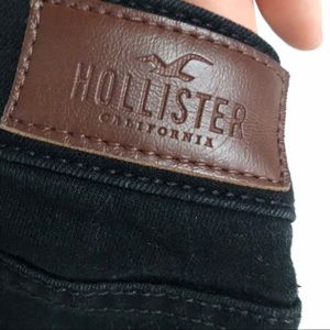 Hollister Jeans Black Low Rise Super Skinny 5s